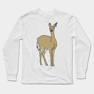 White Tailed Deer Long Sleeve T-Shirt